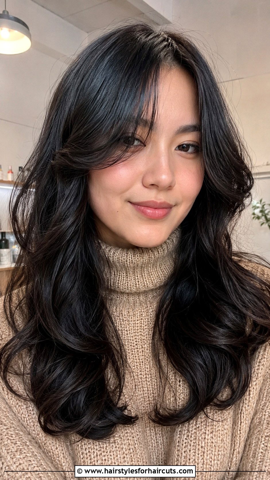 Black Hair Curtain Bangs Haircut - 25 black hair haircuts - 25 black hair haircuts