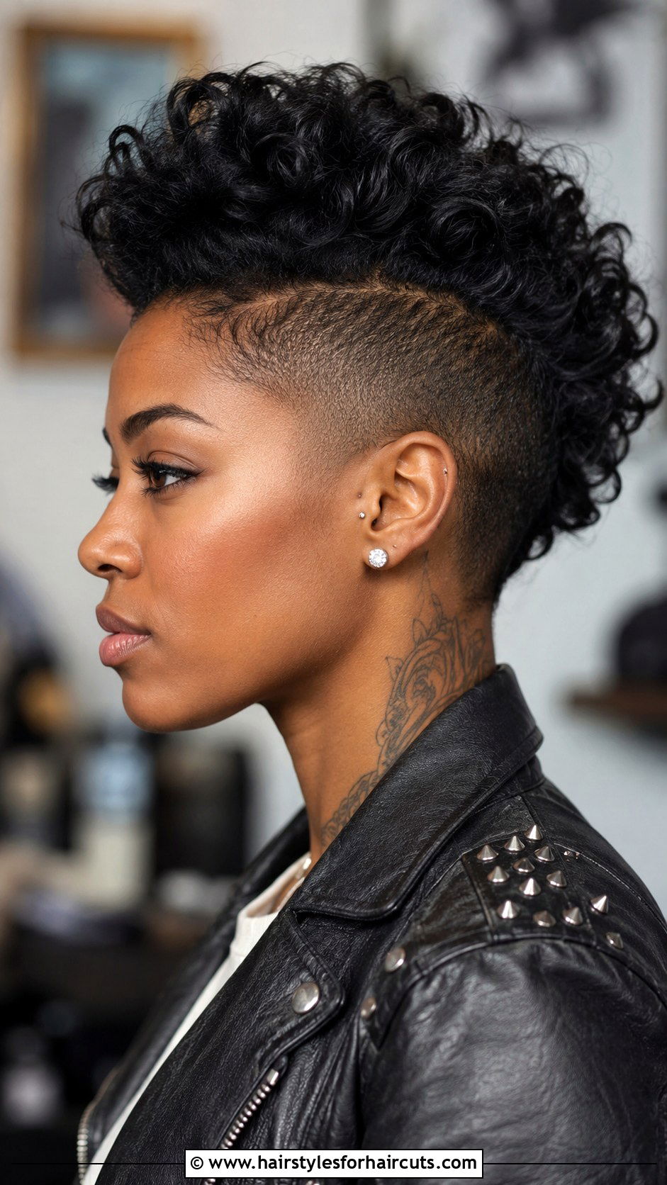 Black Hair Faux Hawk Haircut - 25 black hair haircuts - 25 black hair haircuts