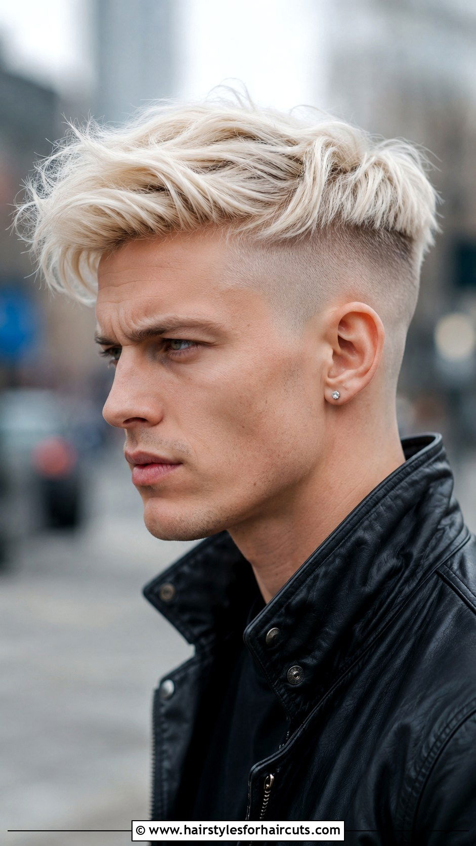 Bleach Blonde Undercut Fade - 25 fade haircuts blonde hair - 25 fade haircuts blonde hair