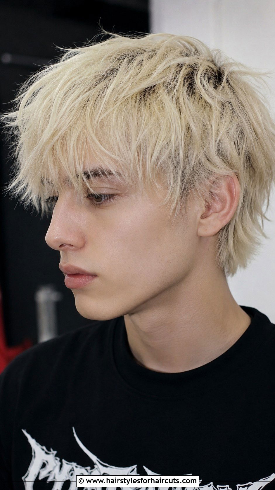 Bleached Blonde Eboy Cut - 25 eboy haircuts - 25 eboy haircuts