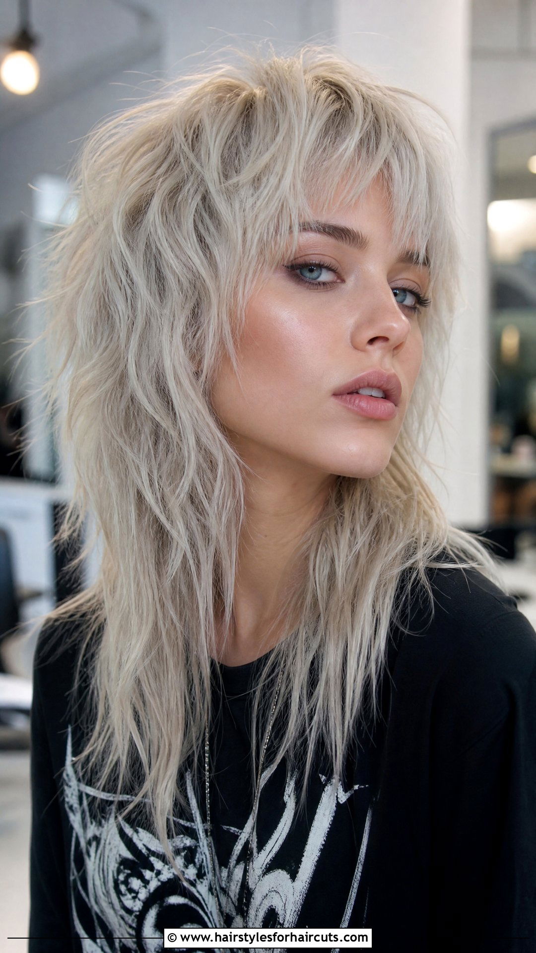 Bleached Blonde Wolf Haircut - 25 wolf haircuts - 25 wolf haircuts
