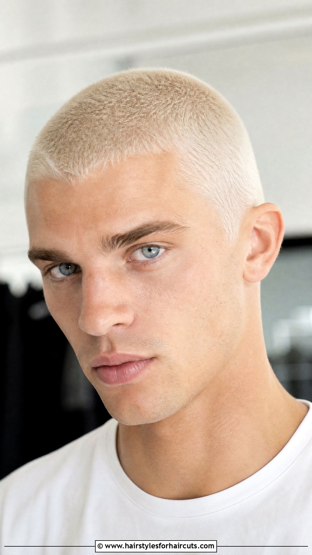 Bleached Buzz Cut - 25 rock and roll haircuts - 25 rock and roll haircuts