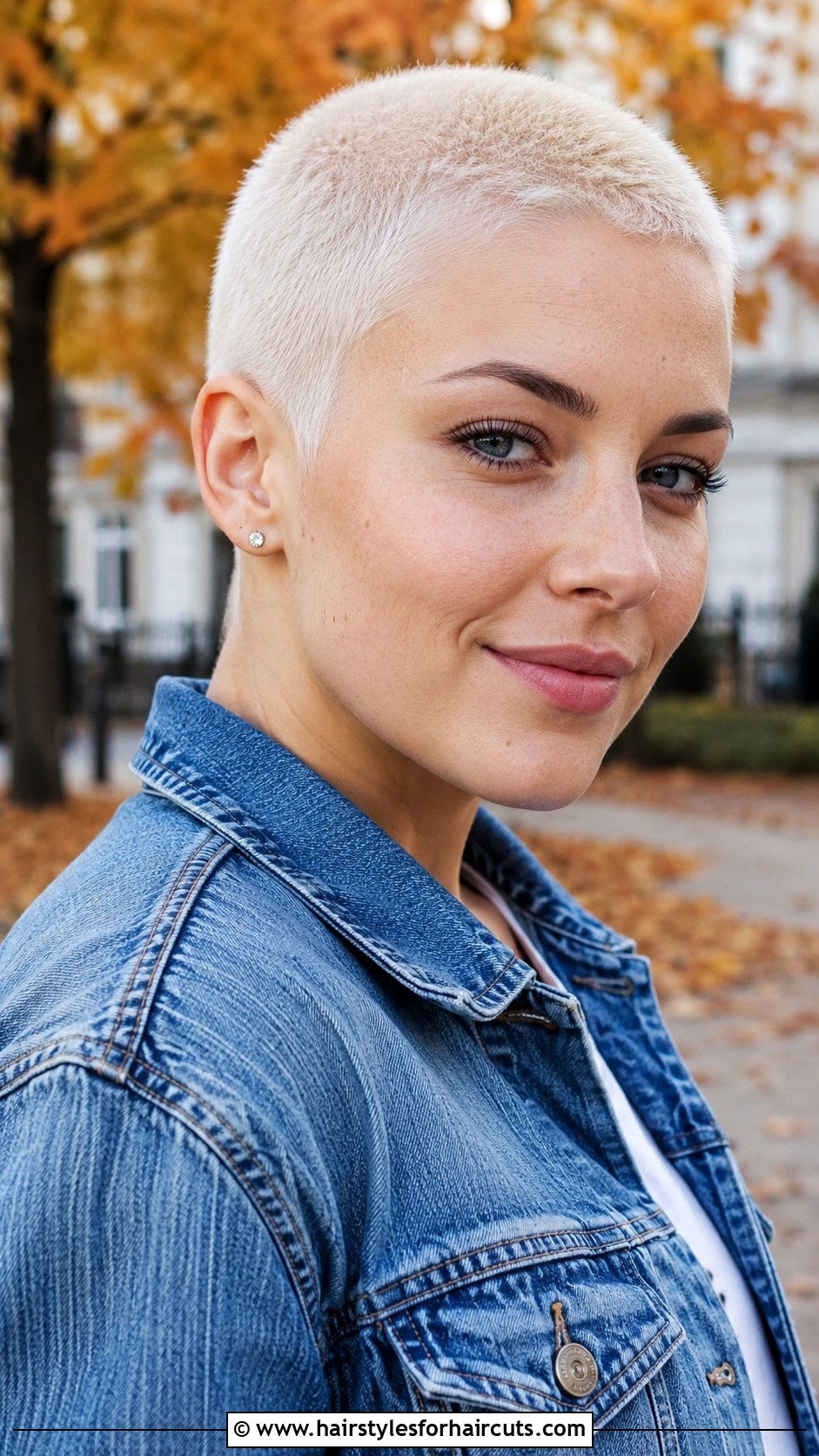 Bleached Buzz Cut - 25 bleach hairstyles - 25 bleach hairstyles