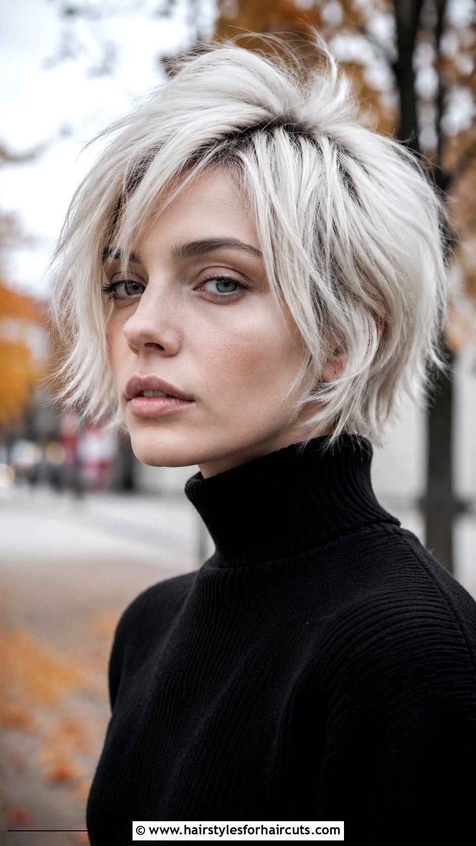 Bleached Grunge Pixie Bob - 25 grunge haircuts - 25 grunge haircuts