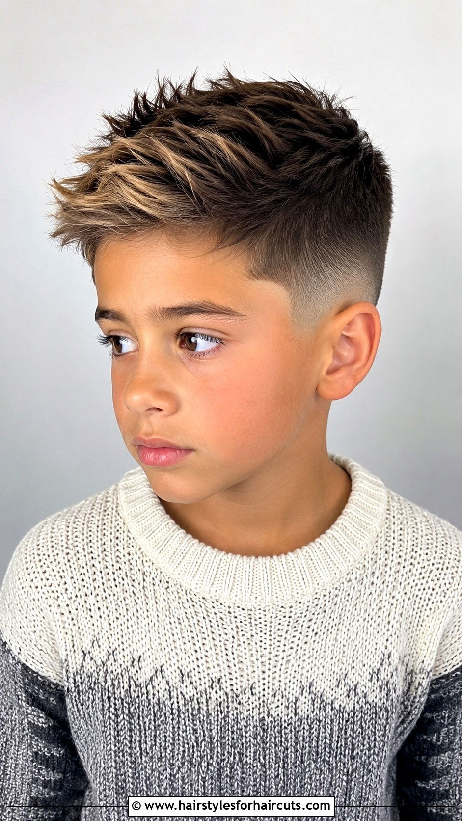 Bleached Tips Fade - 25 10 year old boy haircuts straight hair - 25 10 year old boy haircuts straight hair