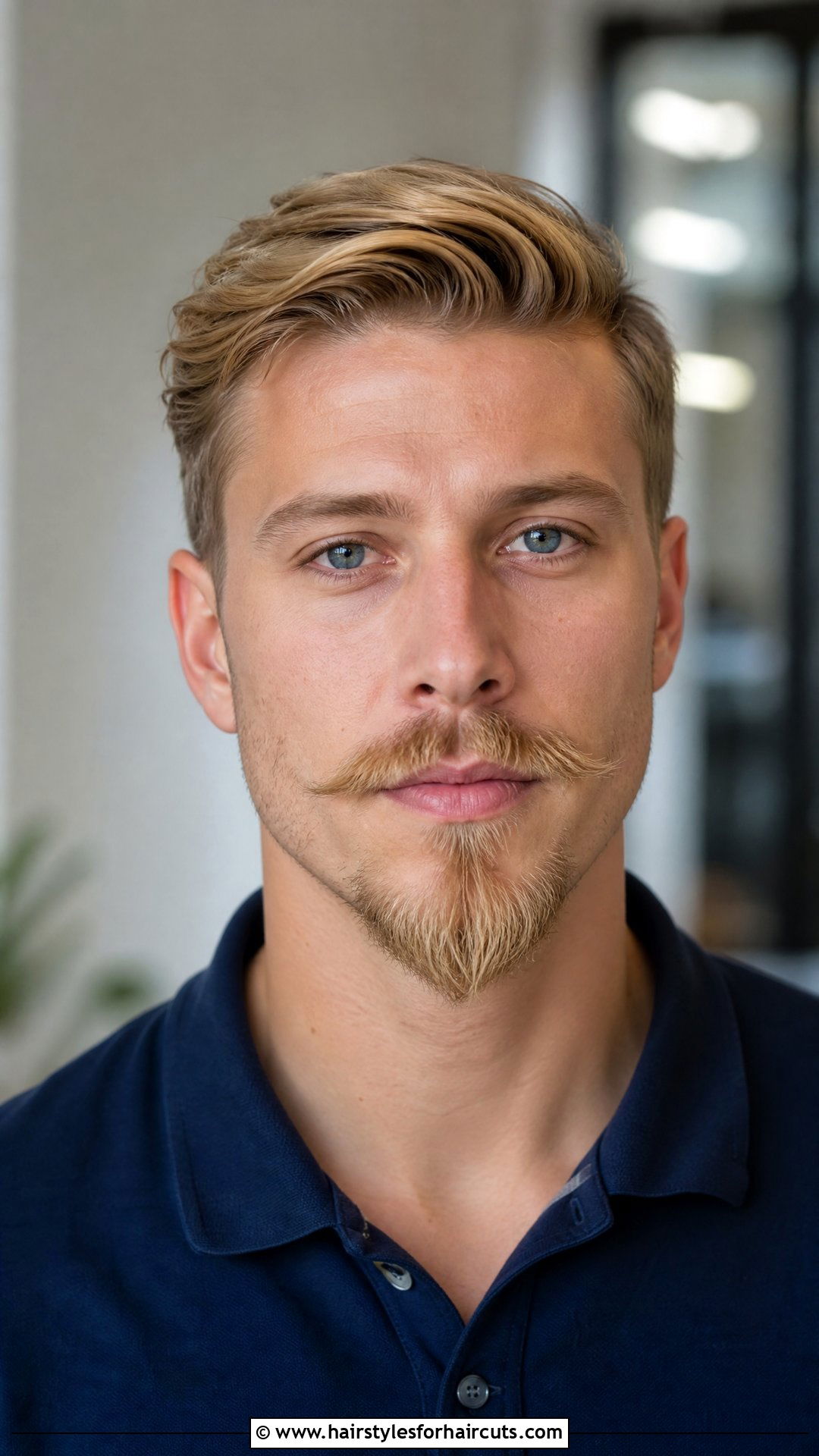 Blonde Anchor Beard - 25 blonde facial hairstyles - 25 blonde facial hairstyles