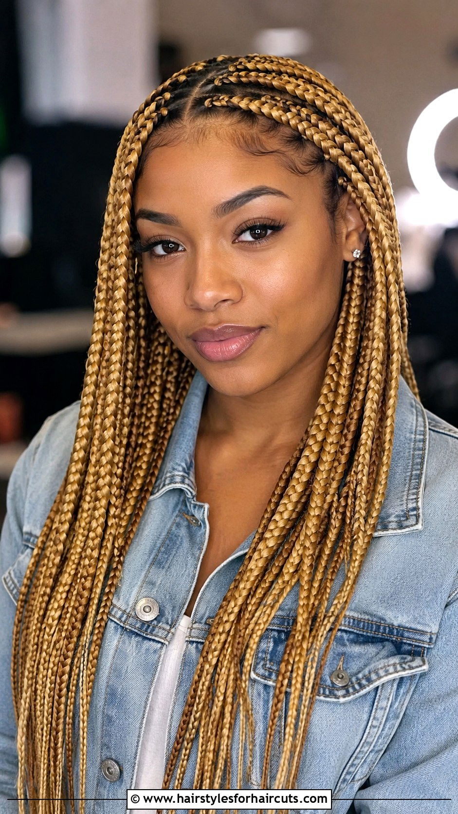 Blonde Box Braids - 25 box hairstyles - 25 box hairstyles