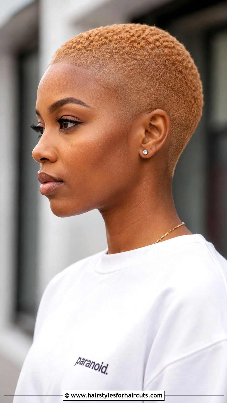 Blonde Buzz Cut - 25 blonde short haircuts for black ladies - 25 blonde short haircuts for black ladies