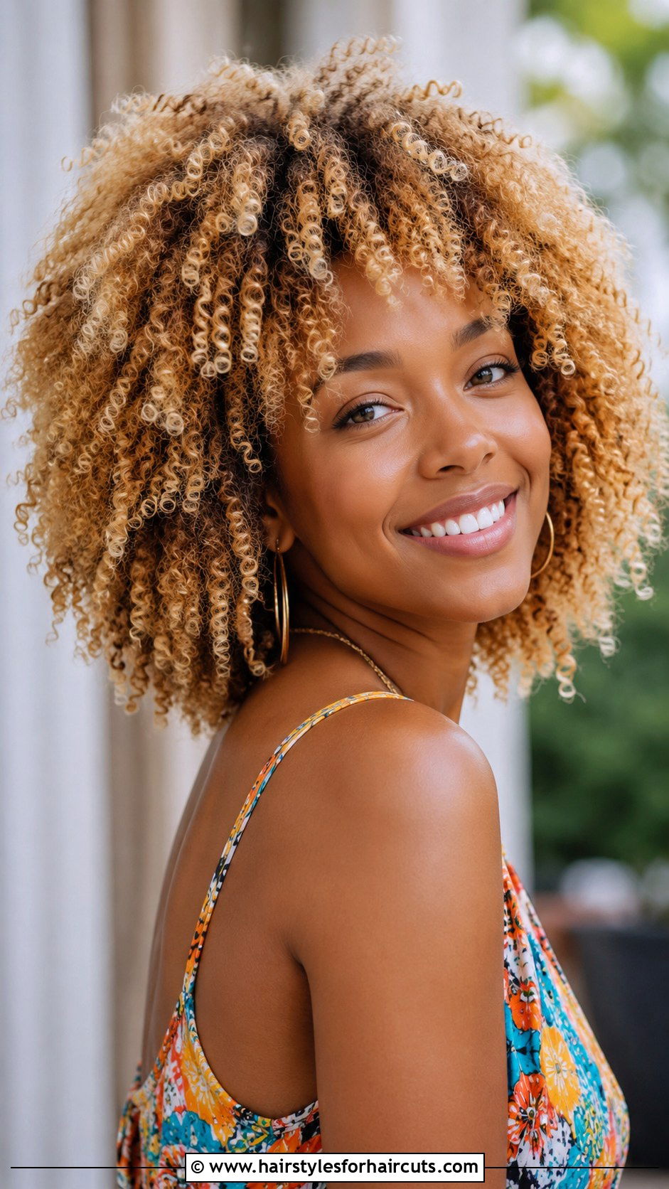 Blonde Curly Afro - 25 black women curly hairstyles - 25 black women curly hairstyles