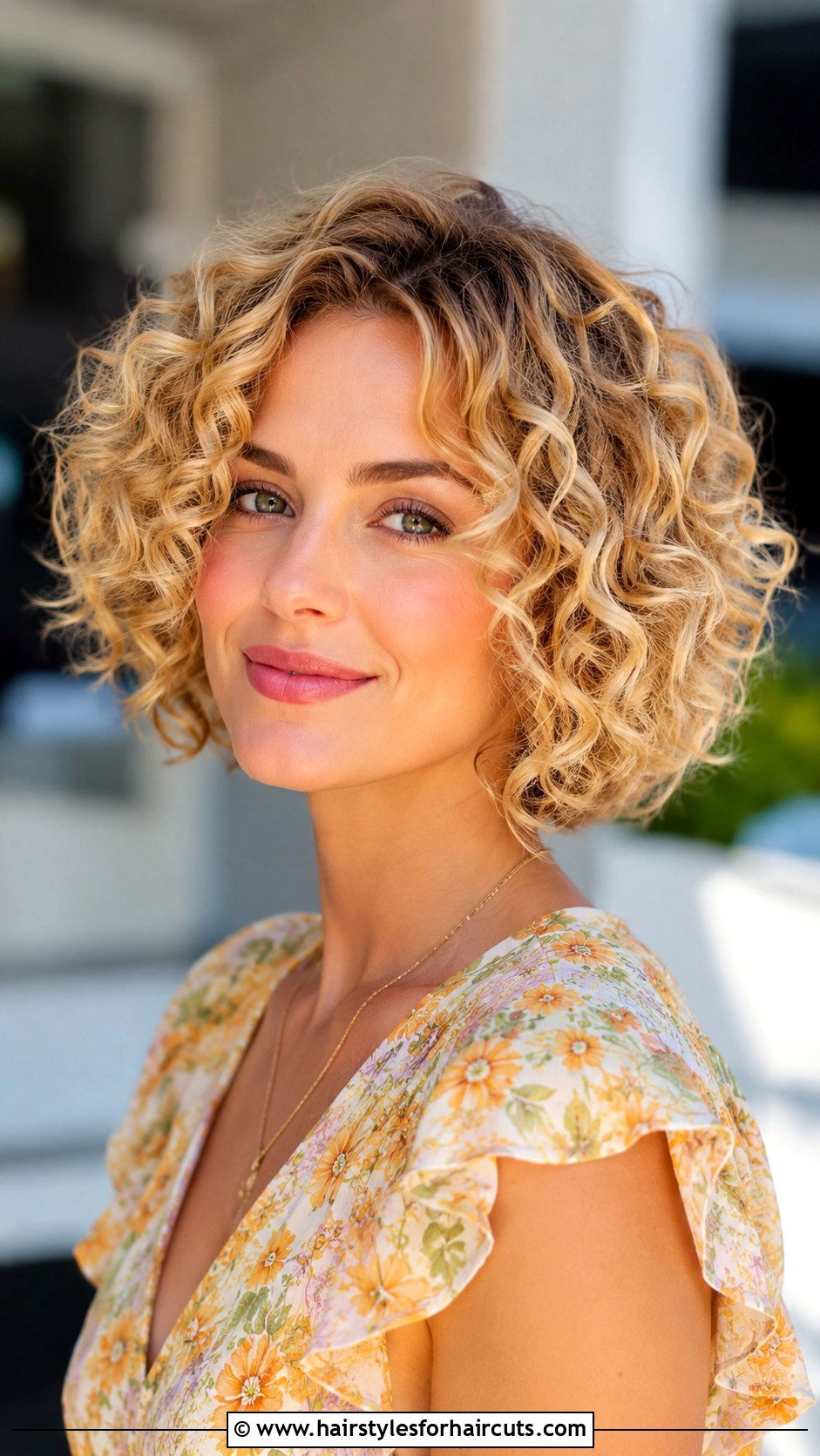 Blonde Curly Bob - 25 ebony hairstyles - 25 ebony hairstyles