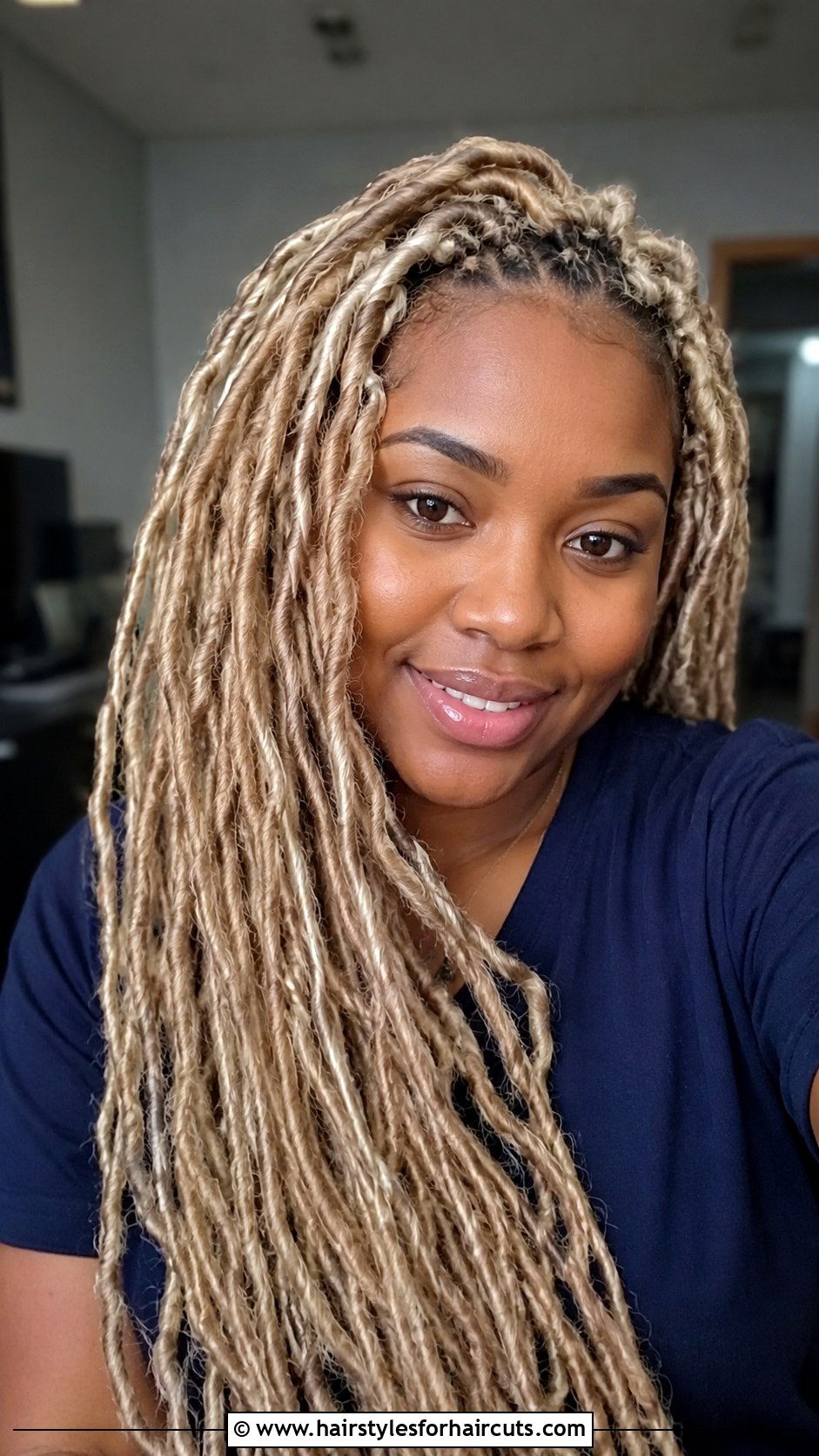 Blonde Dread Crochet Locs - 25 dread crochet hairstyles - 25 dread crochet hairstyles
