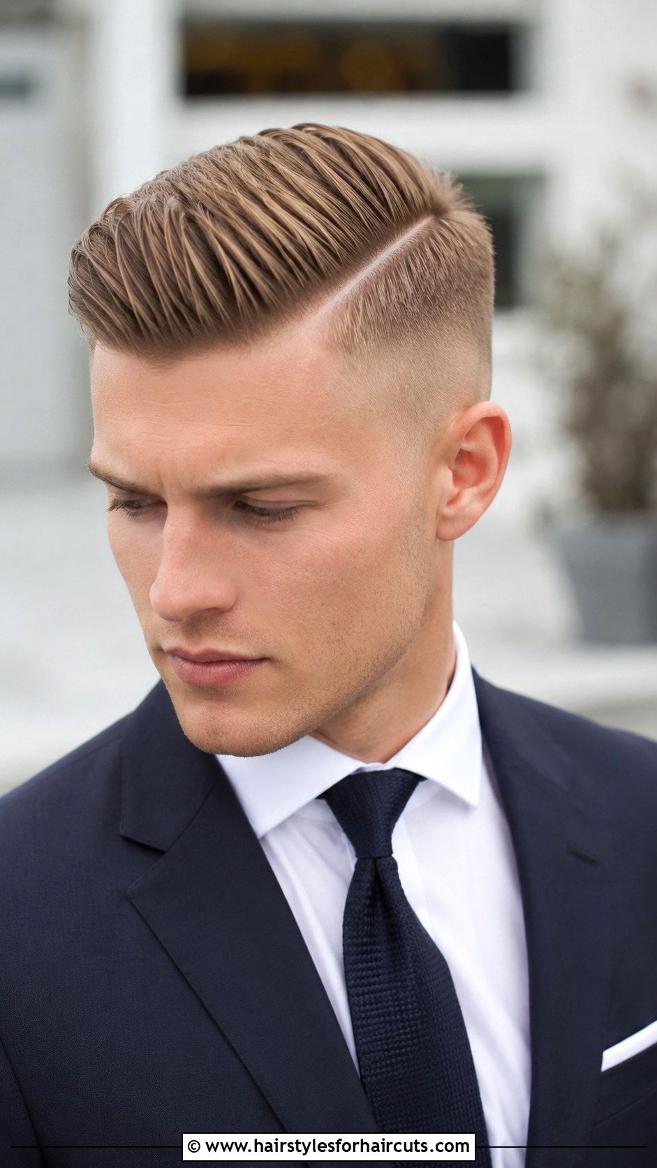 Blonde Fade With Hard Part - 25 fade haircuts blonde hair - 25 fade haircuts blonde hair