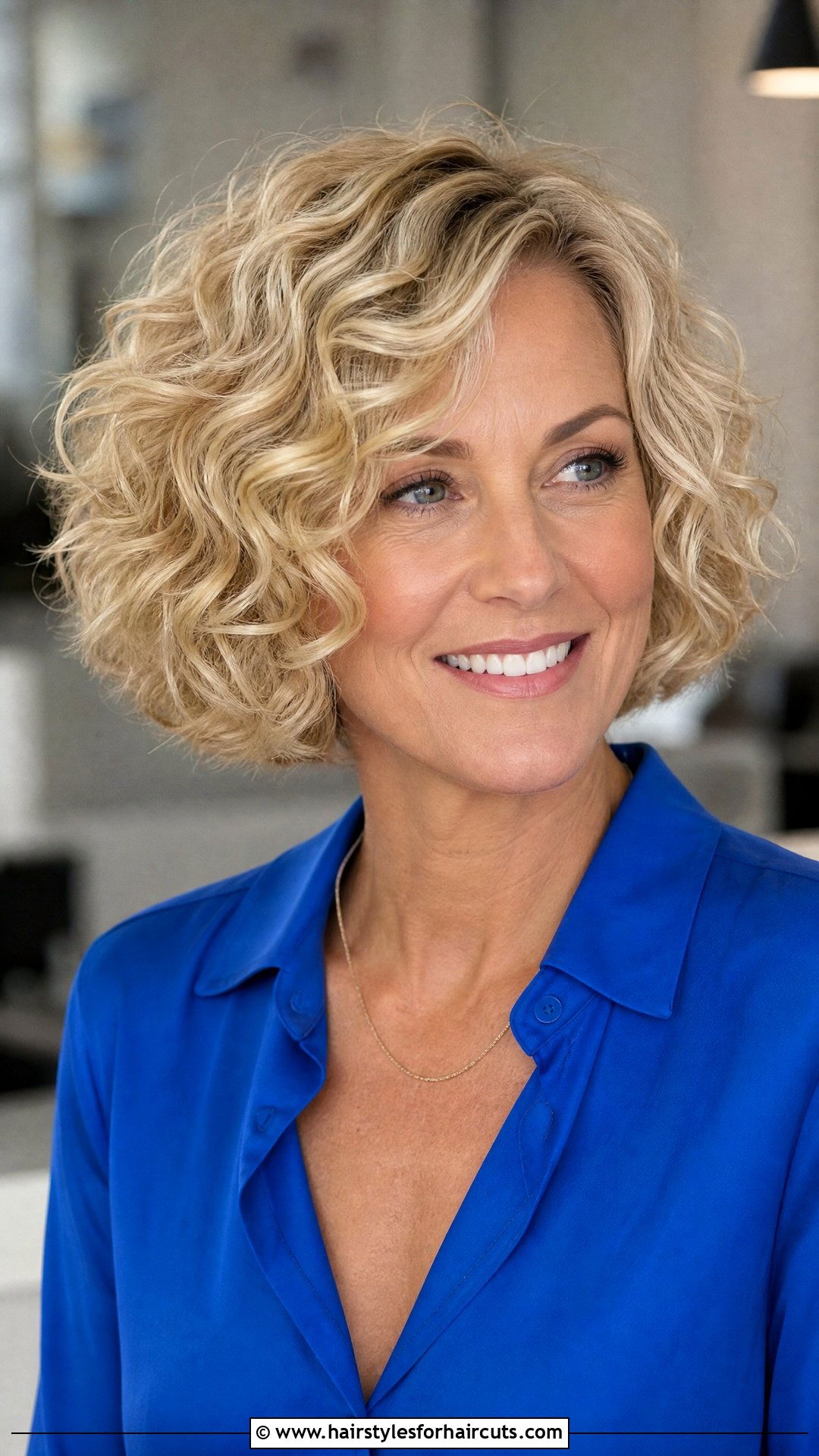 Blonde Freeze Curl Bob - 25 freeze curls freeze hairstyles for short hair - 25 freeze curls freeze hairstyles for short hair