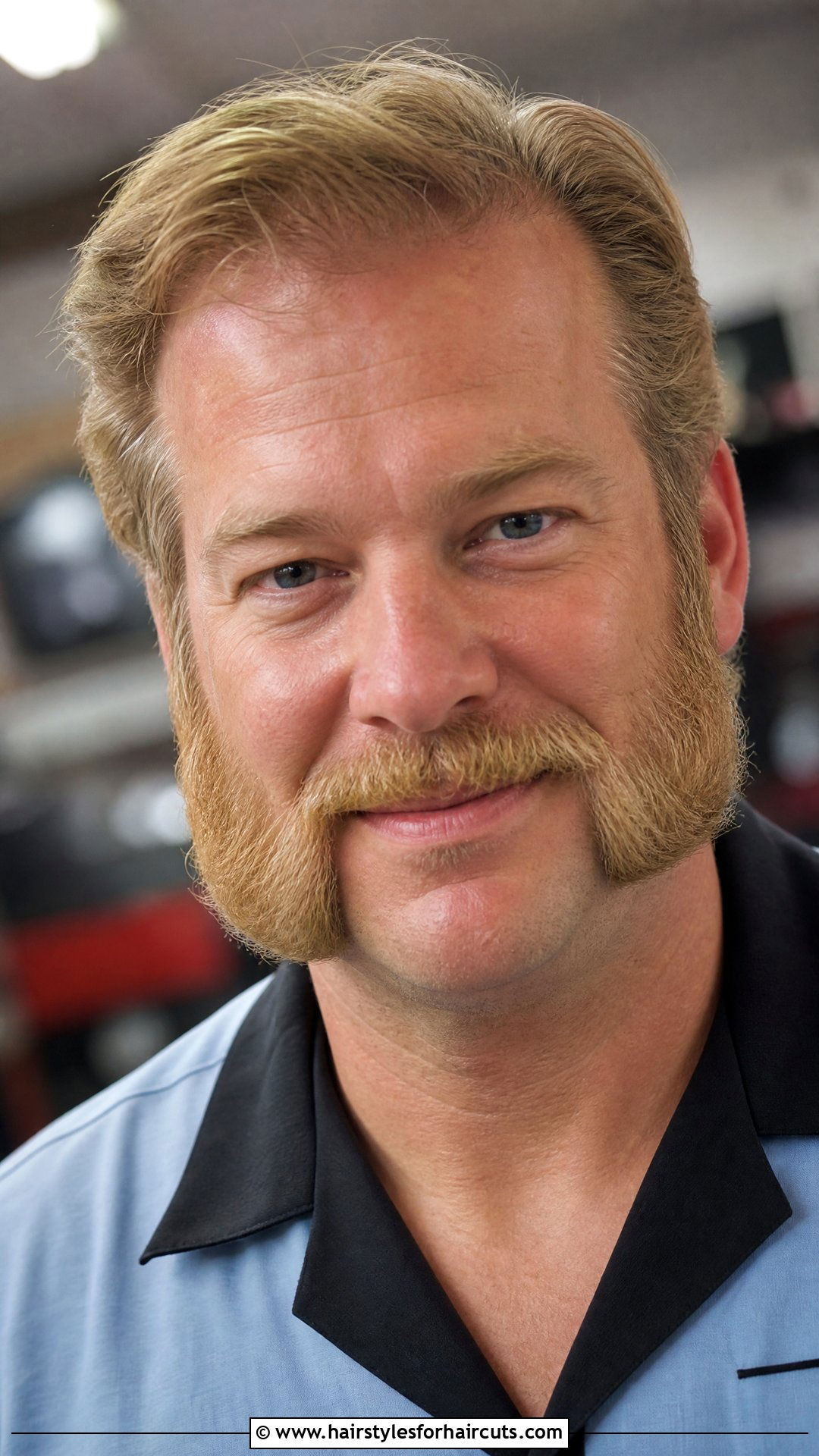Blonde Friendly Mutton Chops - 25 blonde facial hairstyles - 25 blonde facial hairstyles