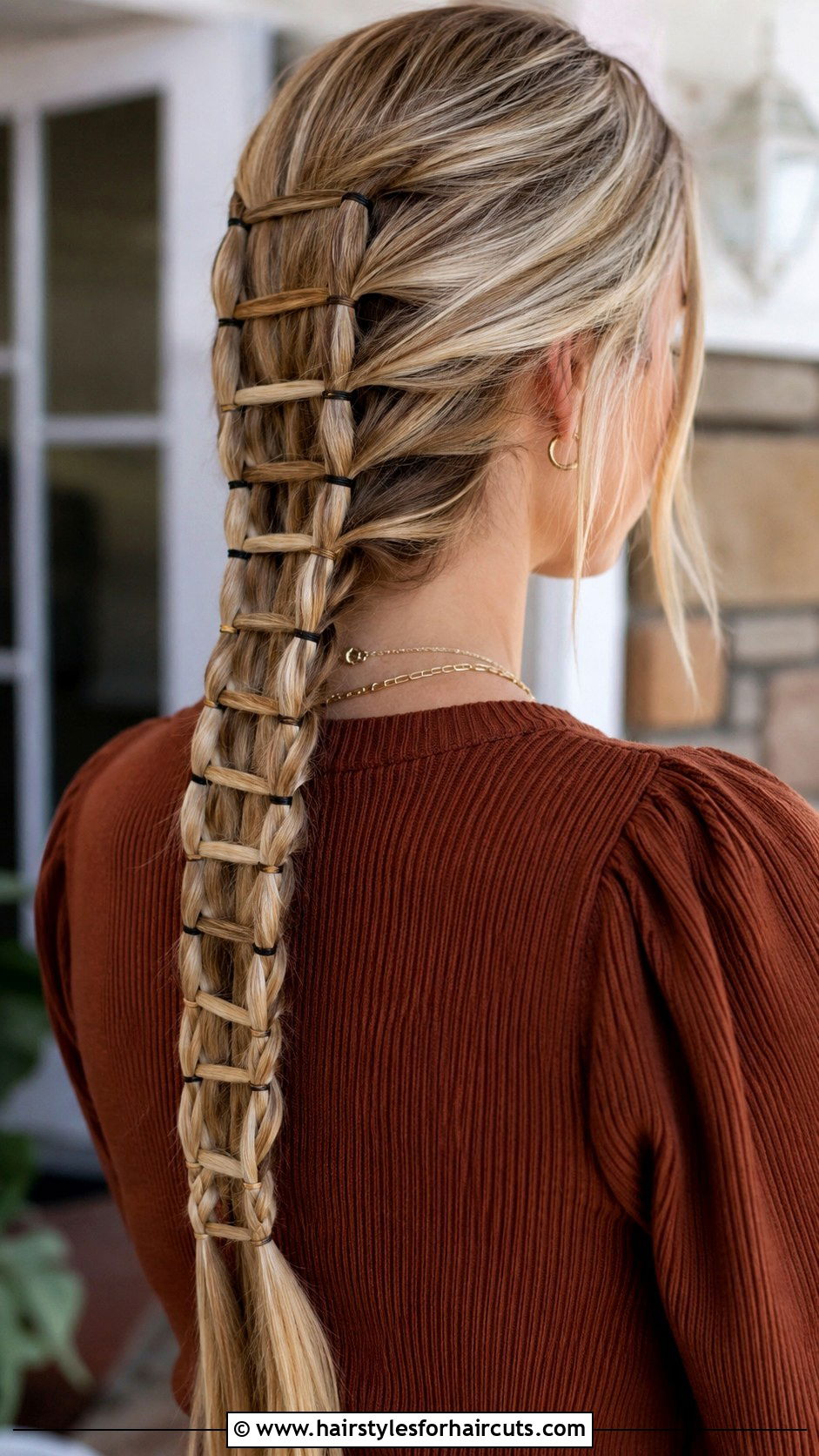 Blonde Ladder Braid - 25 braided hairstyles for blonde hair - 25 braided hairstyles for blonde hair
