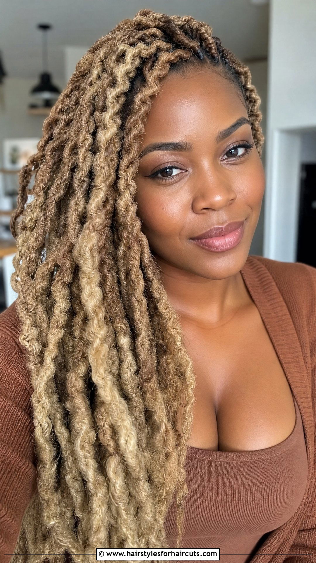 Blonde Marley Twists Crochet - 25 blonde crochet hairstyles - 25 blonde crochet hairstyles