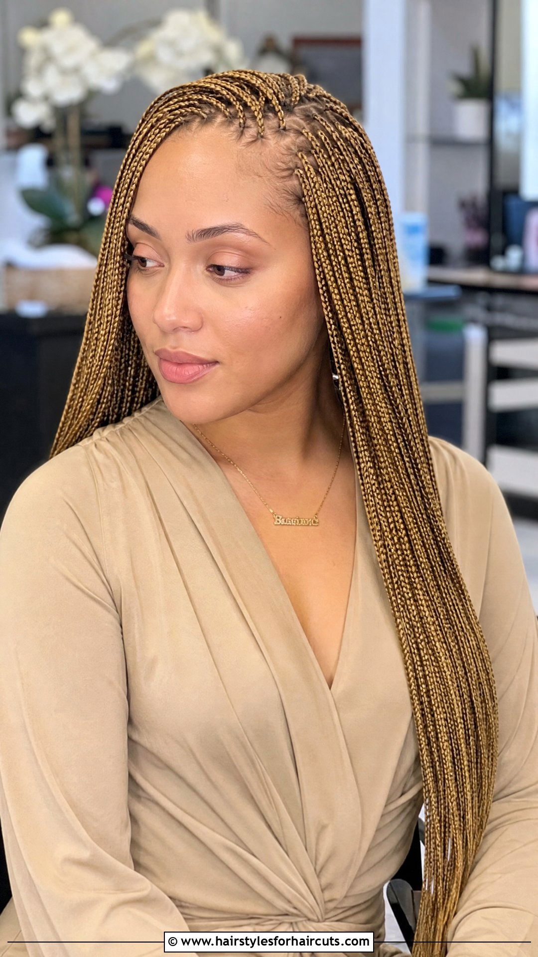 Blonde Micro Braids Crochet - 25 blonde crochet hairstyles - 25 blonde crochet hairstyles