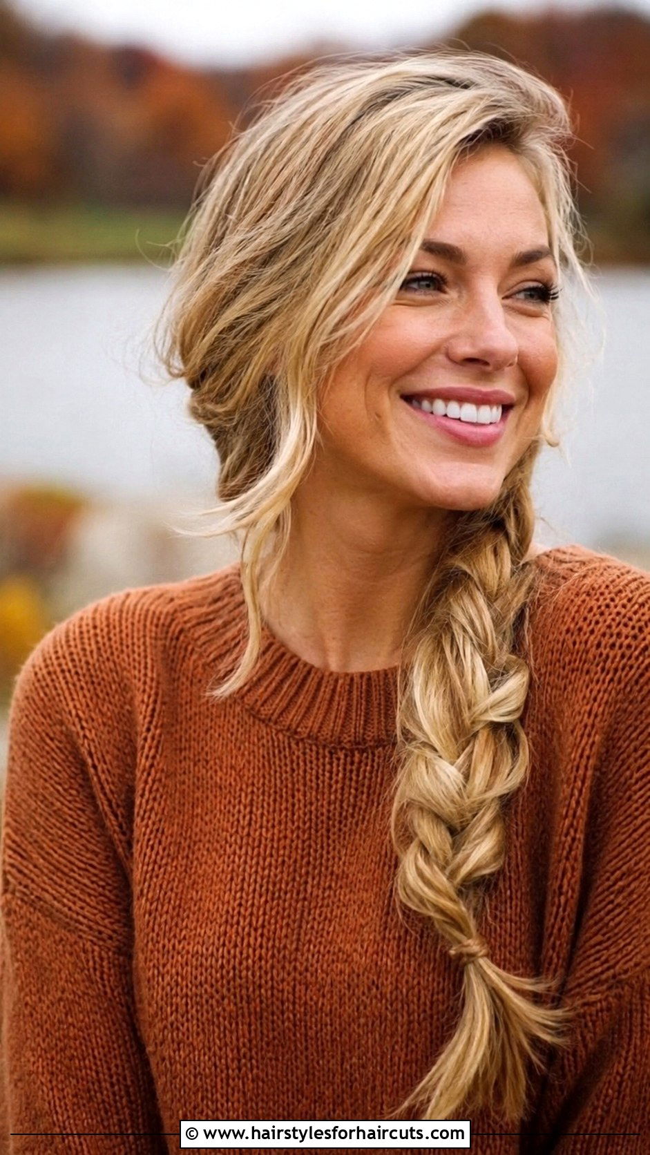 Blonde Side Braid - 25 braided hairstyles for blonde hair - 25 braided hairstyles for blonde hair