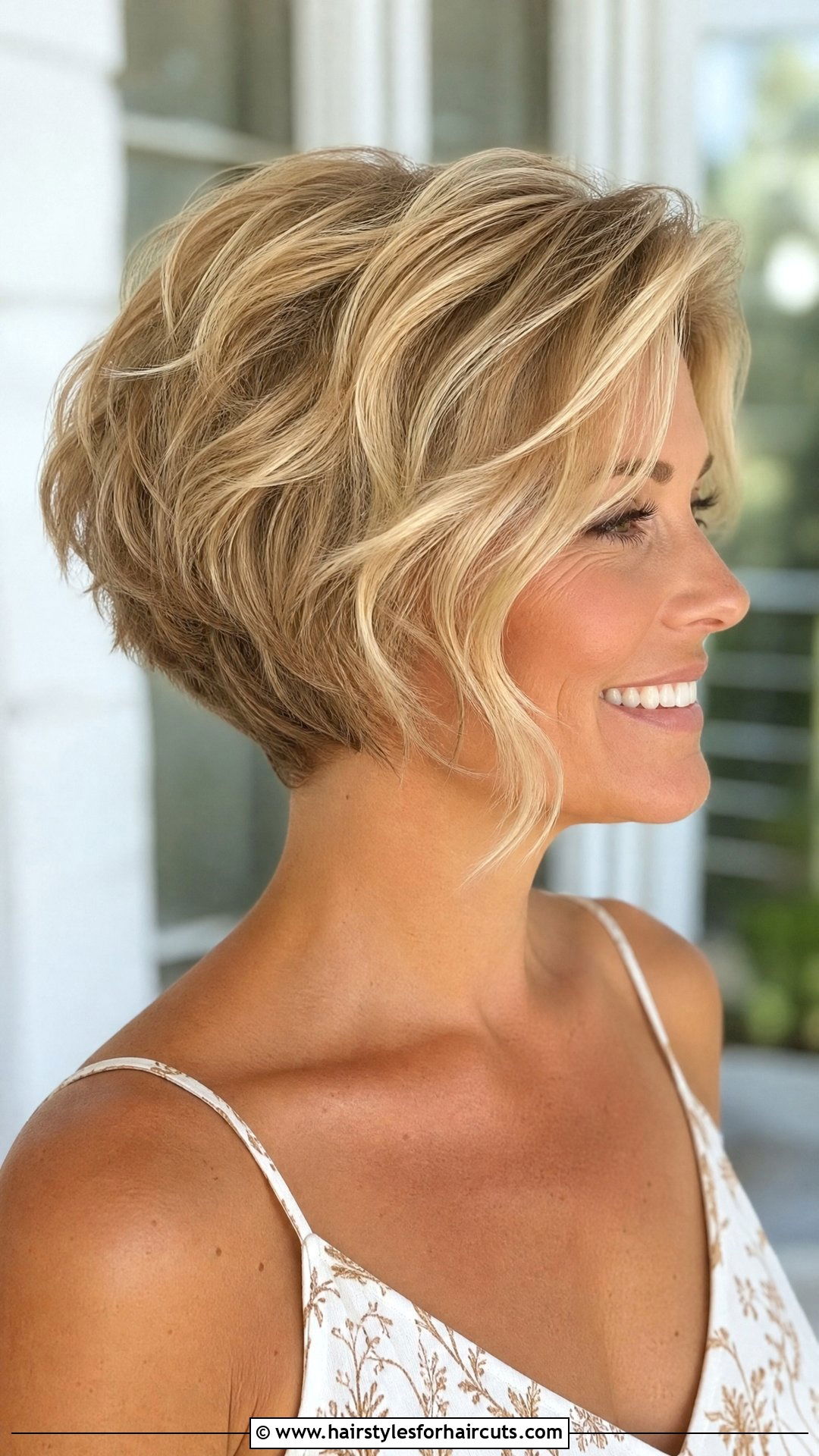 Blonde Wedge Haircut - 25 wedge haircuts for wavy hair - 25 wedge haircuts for wavy hair