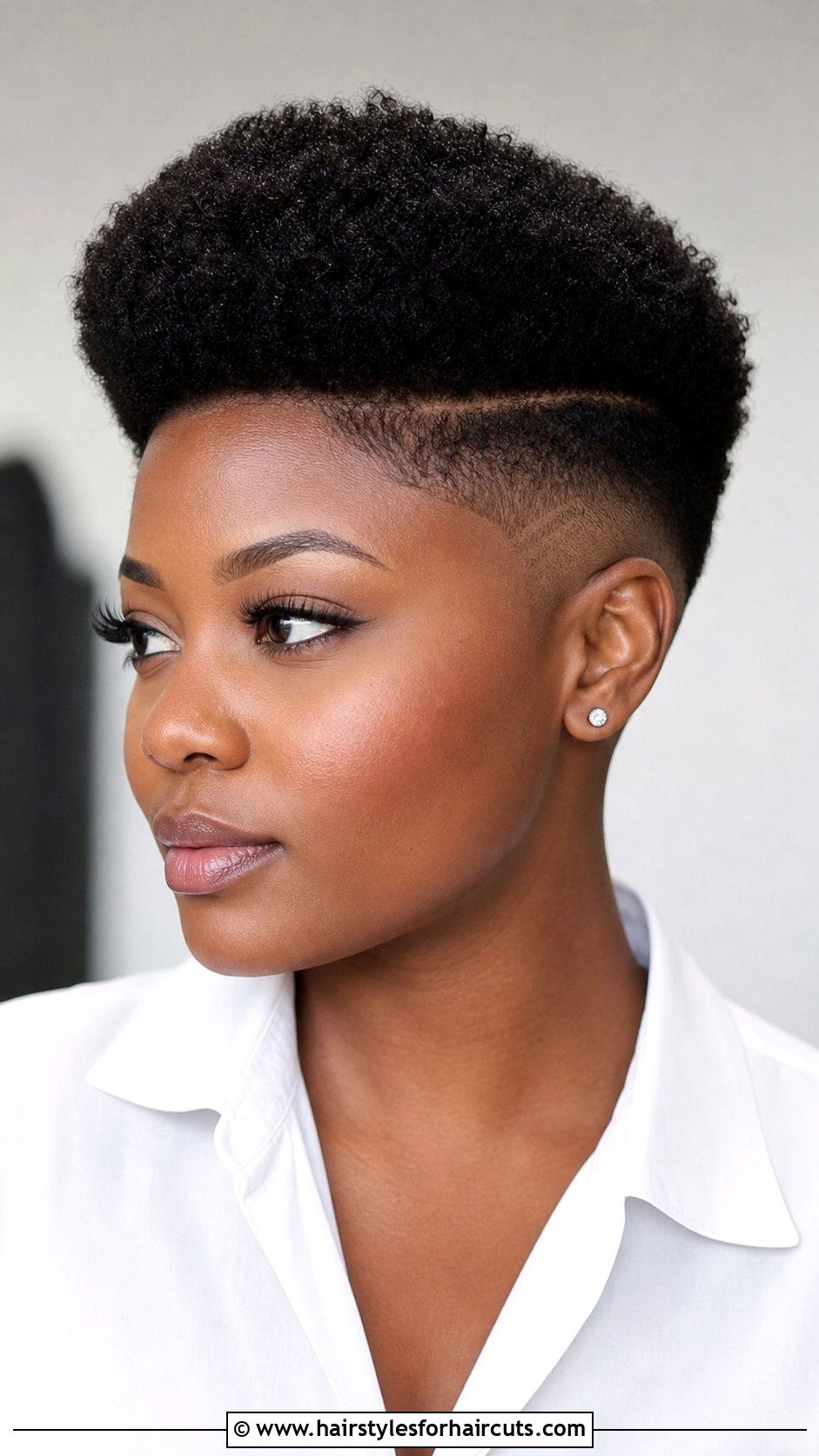 Blowout Fade - 25 short haircuts for round face black woman - 25 short haircuts for round face black woman