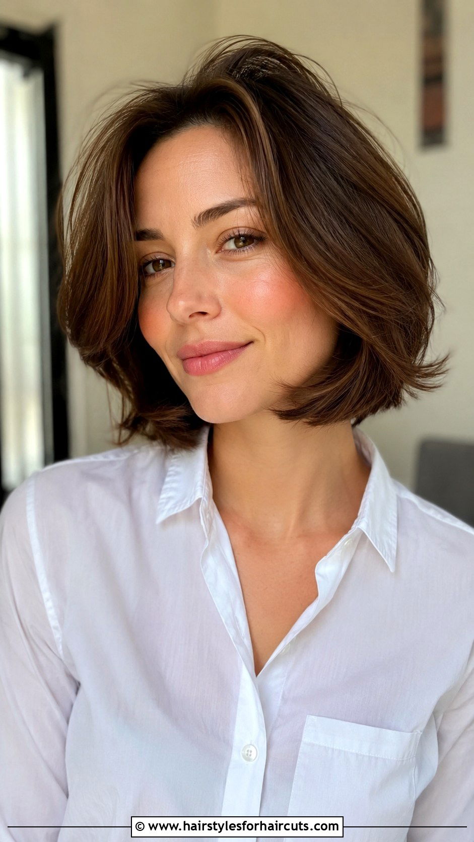 Blowout Short Bob - 25 short hair graduation hairstyles - 25 short hair graduation hairstyles