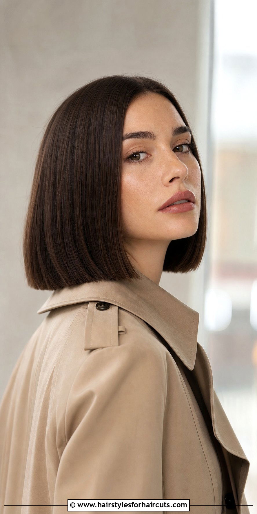 Blunt Bob Below Jaw - 25 haircuts for square face - 25 haircuts for square face