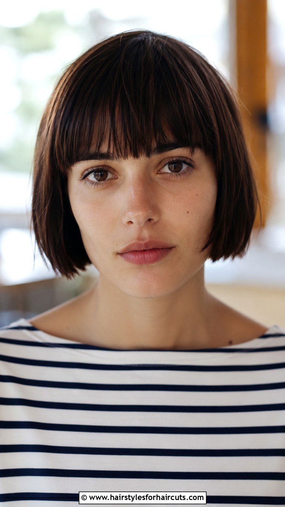 Blunt Bob Haircut - 25 haircuts for women with fine straight hair - 25 haircuts for women with fine straight hair