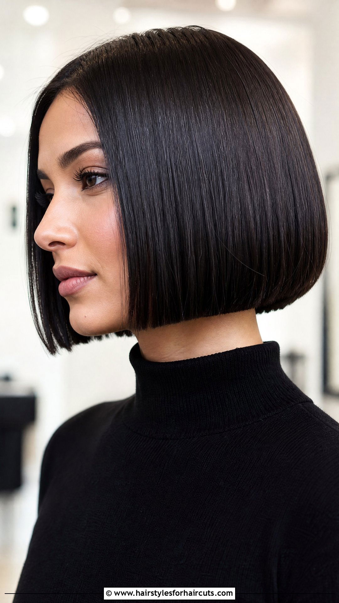 Blunt Bob Haircut - 25 hairstyles for thin white hair - 25 hairstyles for thin white hair