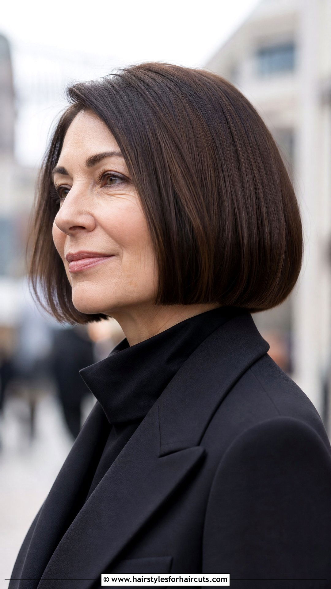 Blunt Bob Haircut - 25 short haircuts for women over 50 - 25 short haircuts for women over 50