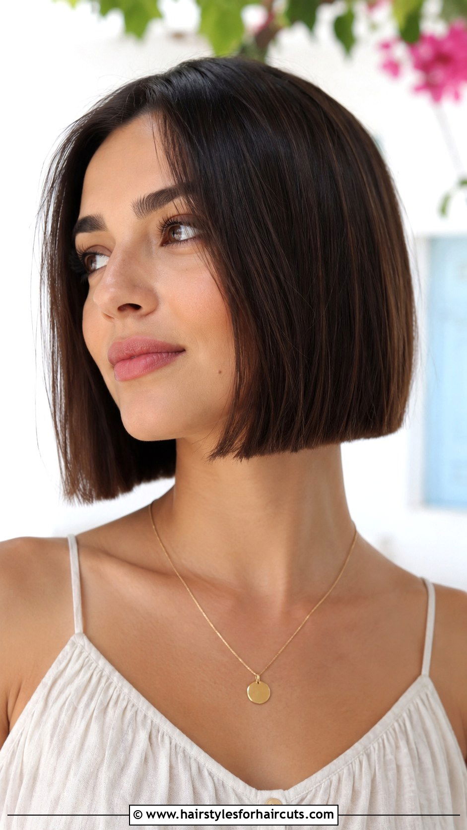 Blunt Bob Haircut - 25 best hairstyles for fine straight hair - 25 best hairstyles for fine straight hair