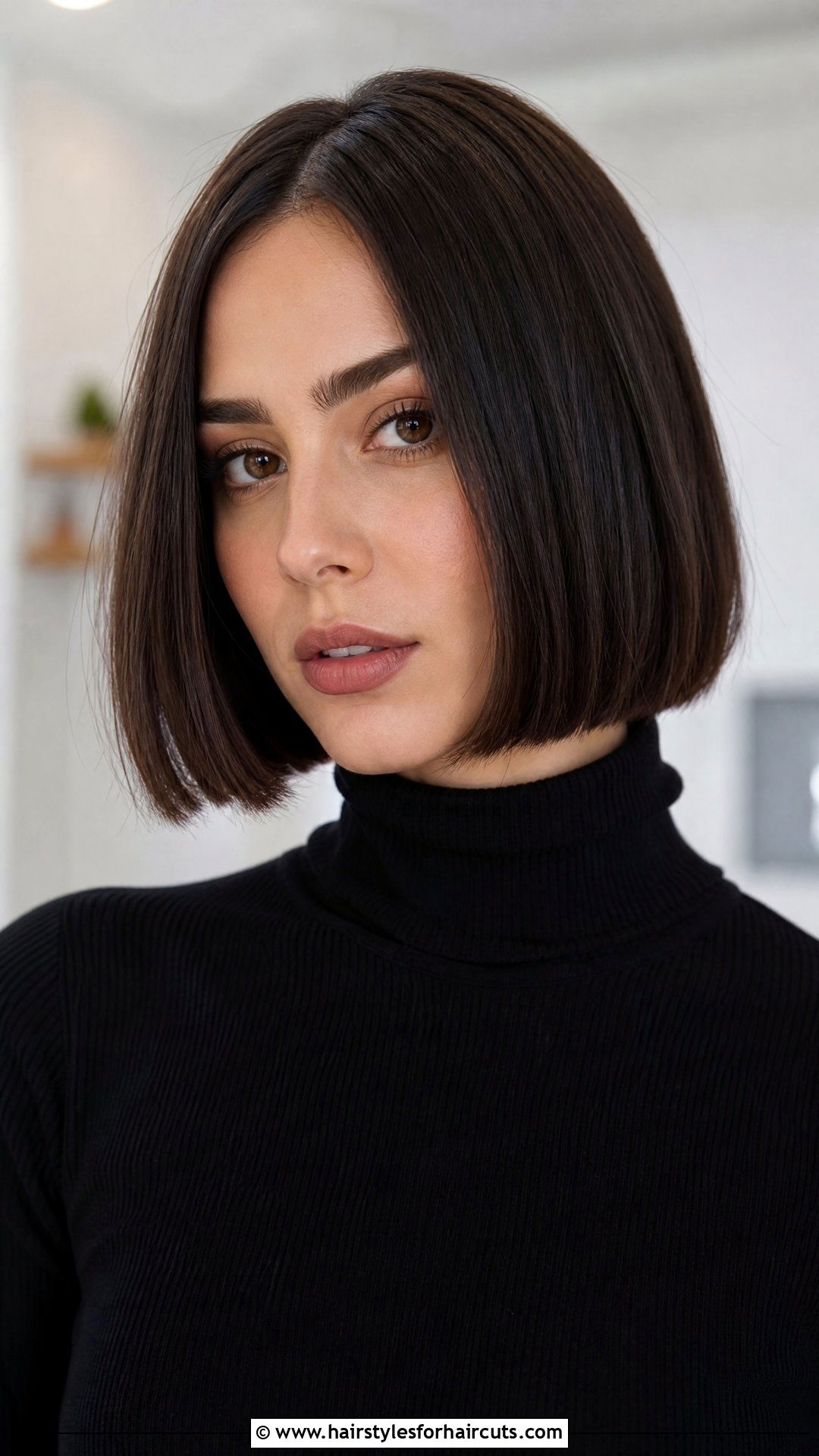 Blunt Bob Medium Haircut - 25 woman medium haircuts - 25 woman medium haircuts