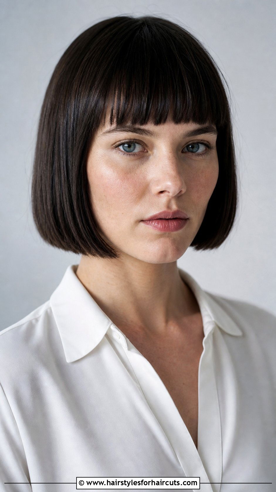 Blunt Bob With Bangs - 25 womens haircuts with bangs - 25 womens haircuts with bangs