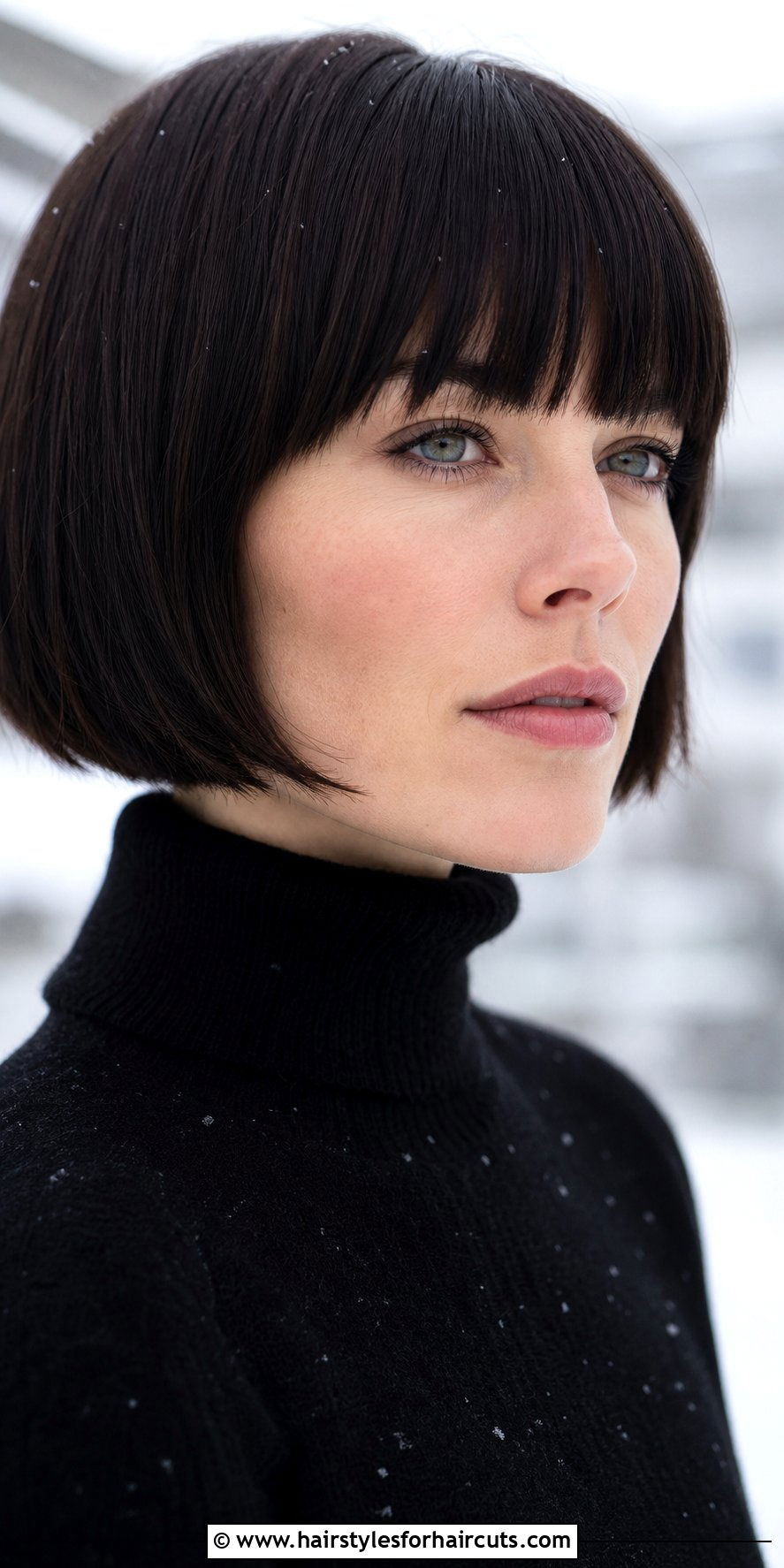 Blunt Bob With Bangs - 25 hairstyles with bangs - 25 hairstyles with bangs