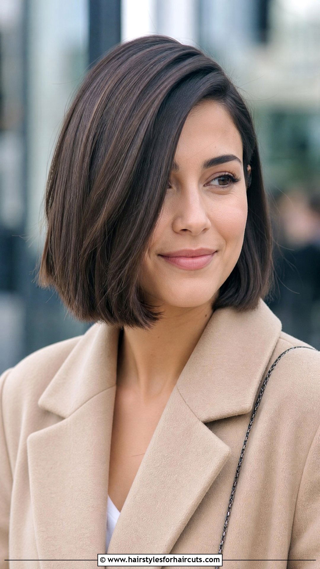 Blunt Bob With Side Part - 25 blunt bob haircuts for fine hair - 25 blunt bob haircuts for fine hair