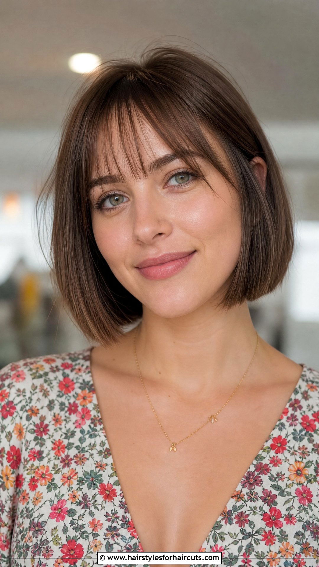 Blunt Bob With Wispy Bangs - 25 blunt bob haircuts for fine hair - 25 blunt bob haircuts for fine hair