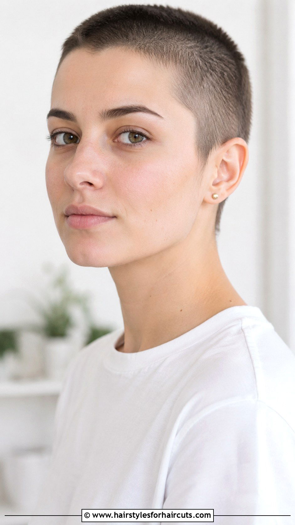 Blunt Buzz Cut - 25 blunt haircuts for thick hair - 25 blunt haircuts for thick hair