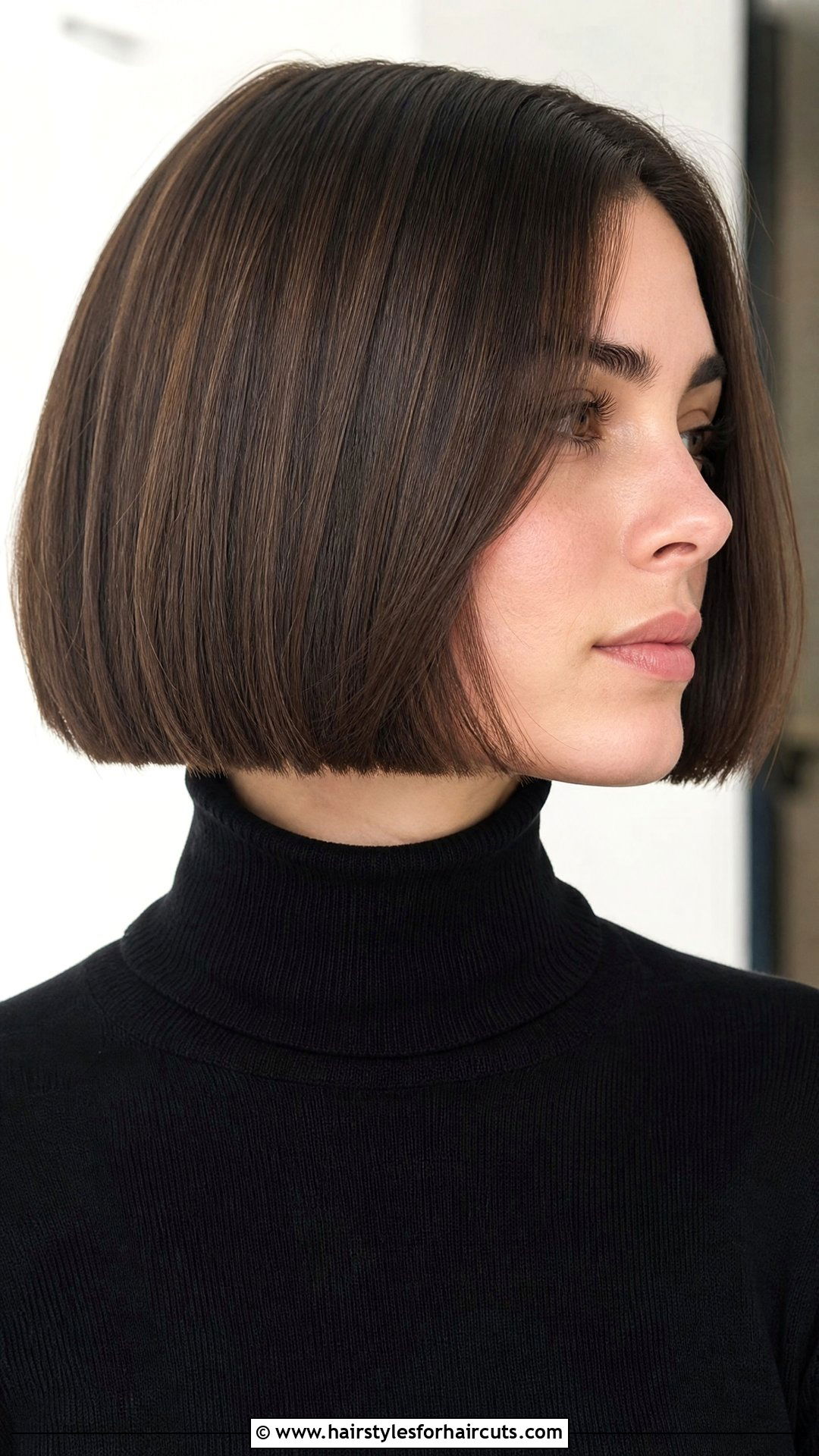 Blunt Chin Length Bob - 25 thick hair chin length haircuts - 25 thick hair chin length haircuts
