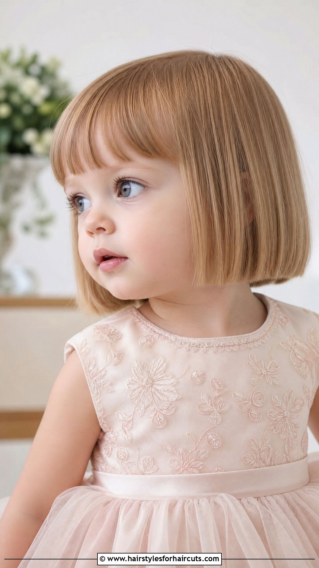 Blunt Cut Bob - 25 fine hair toddler girl haircuts - 25 fine hair toddler girl haircuts