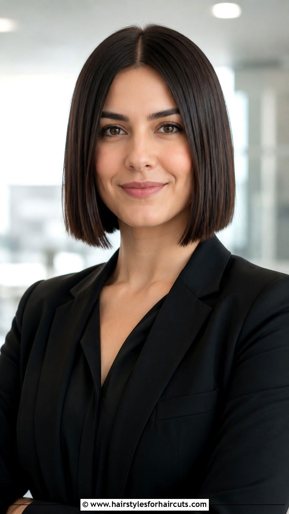 Blunt Cut Bob - 25 black hair hairstyles for women - 25 black hair hairstyles for women