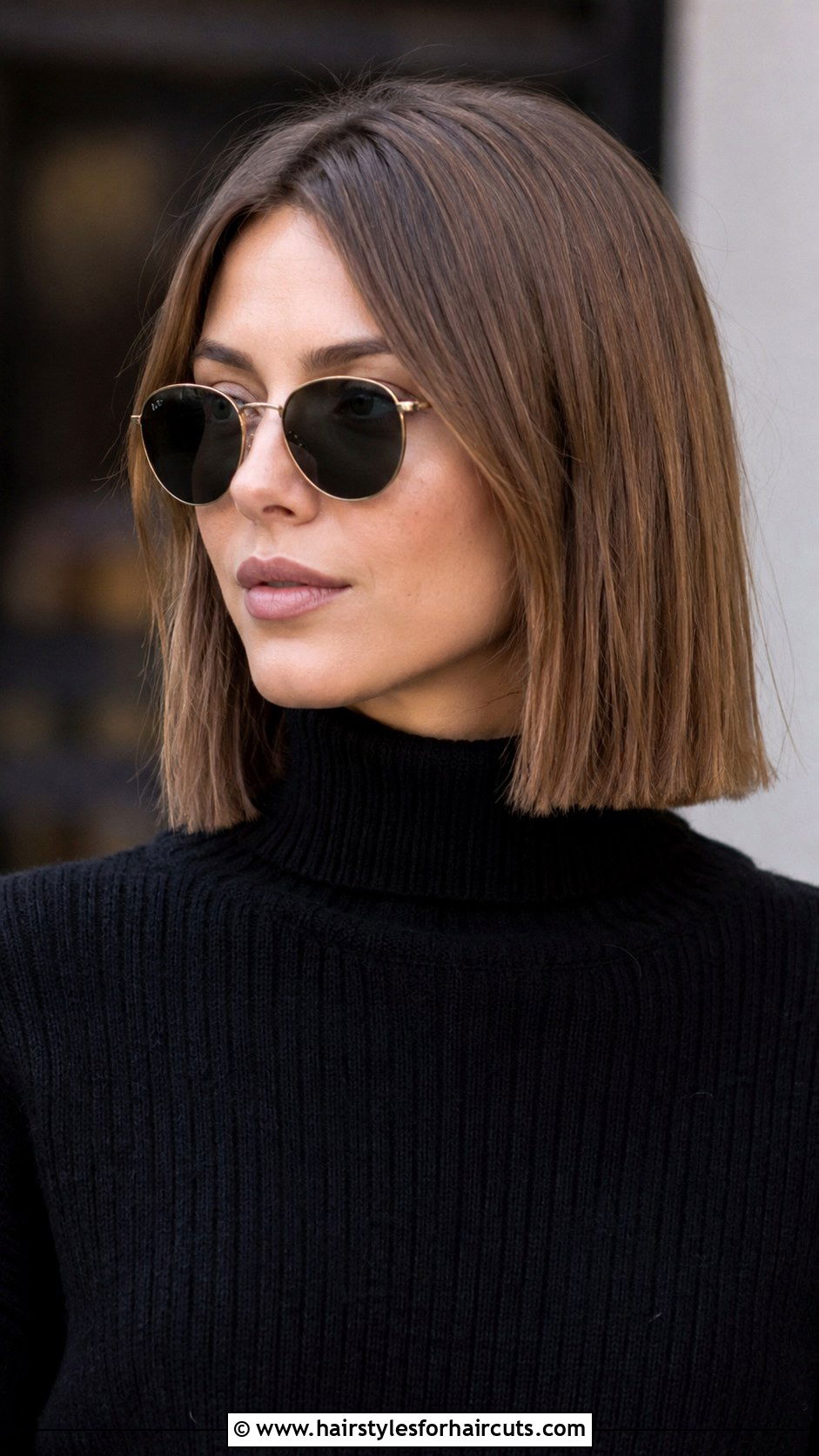 Blunt Cut Collarbone Lob - 25 haircuts for thin wavy hair - 25 haircuts for thin wavy hair