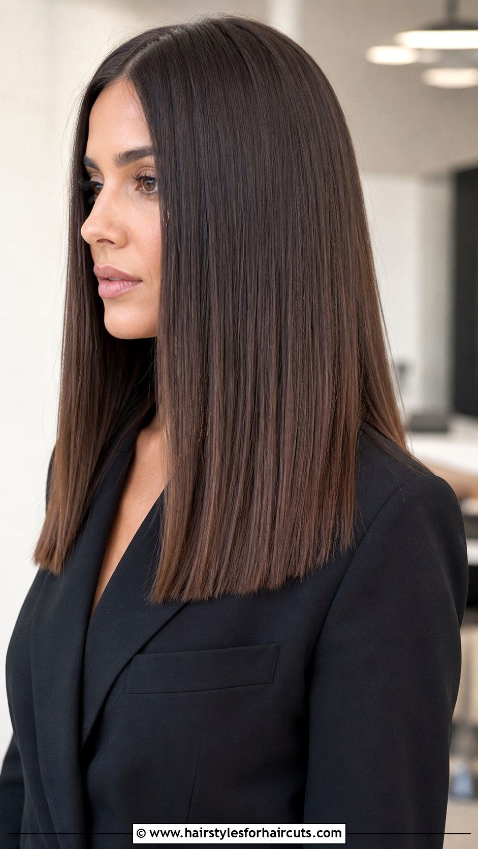 Blunt Cut Long Brown Hair - 25 cute haircuts for long brown hair - 25 cute haircuts for long brown hair