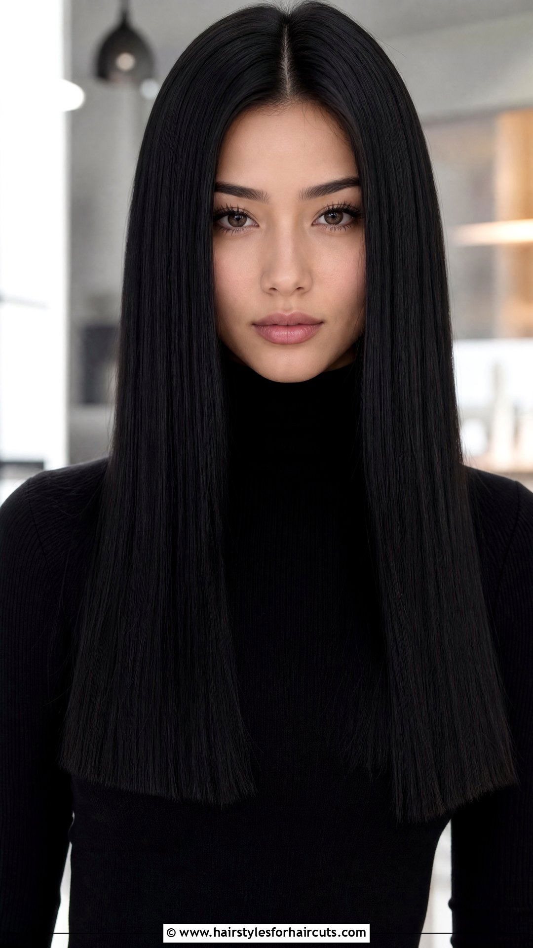 Blunt Cut Long Hair - 25 hairstyles for long thick straight hair - 25 hairstyles for long thick straight hair