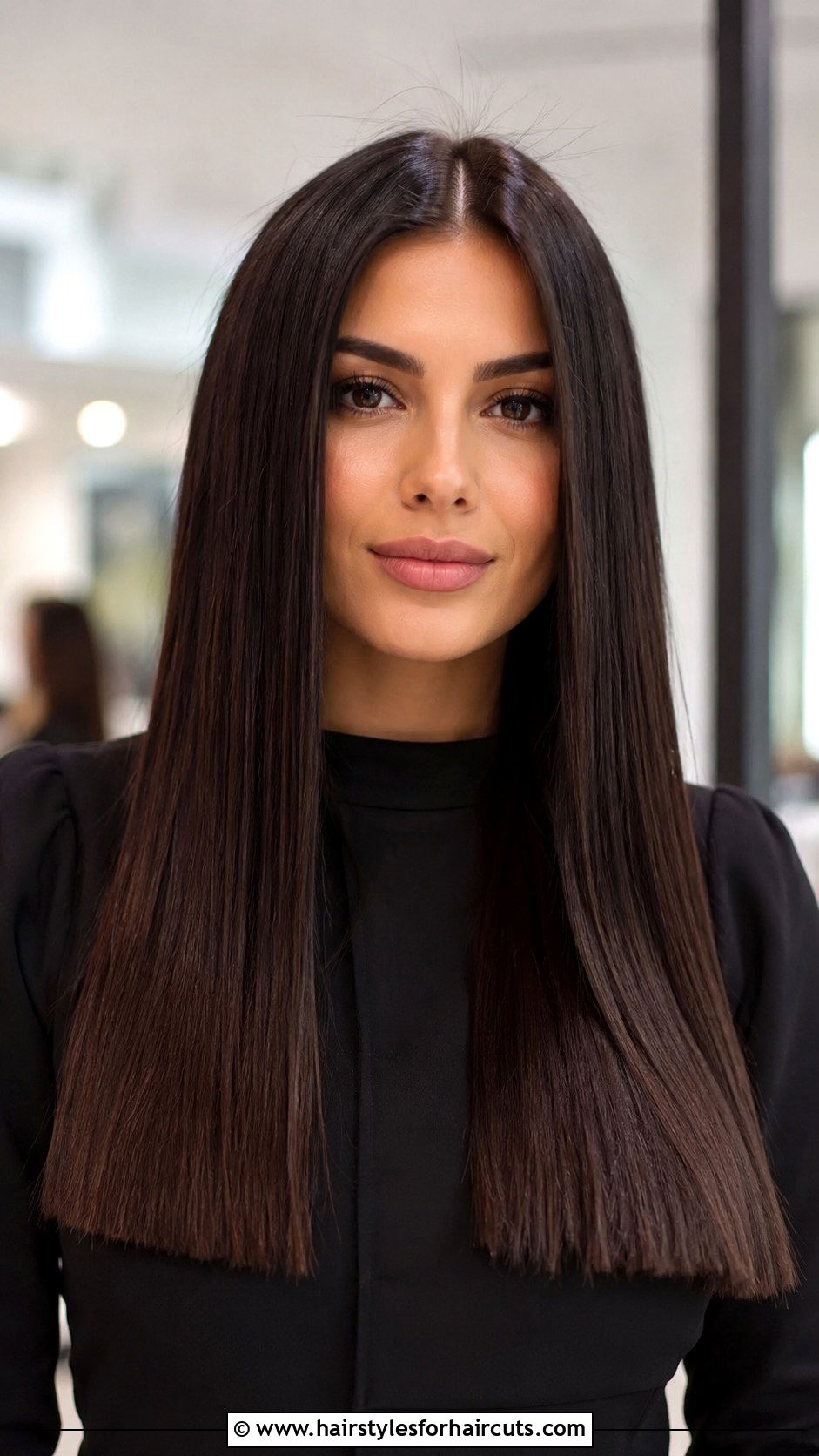 Blunt Cut Long Hair - 25 hairstyles photo - 25 hairstyles photo