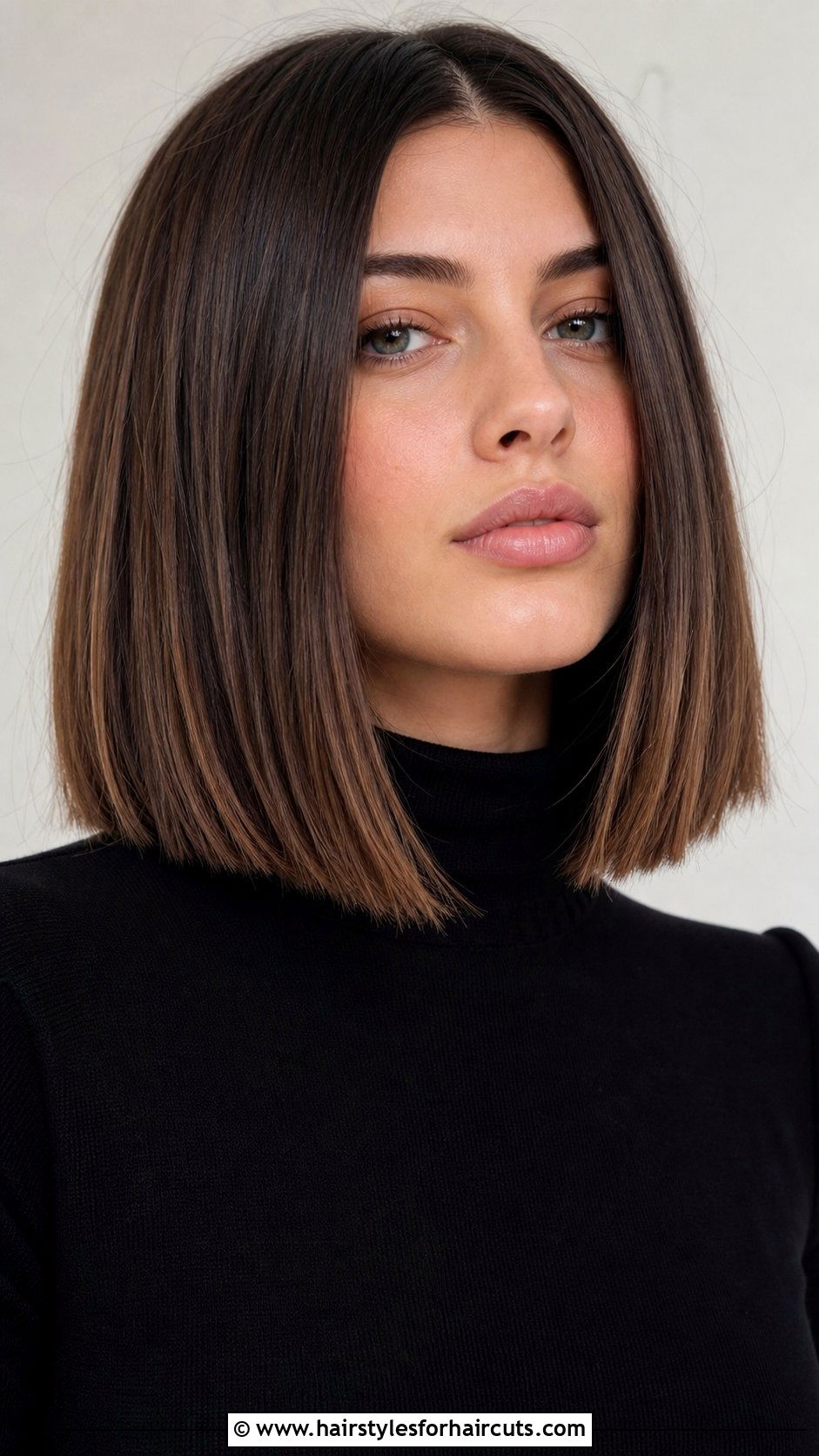 Blunt Cut Shear Lob Haircut - 25 shear haircuts - 25 shear haircuts