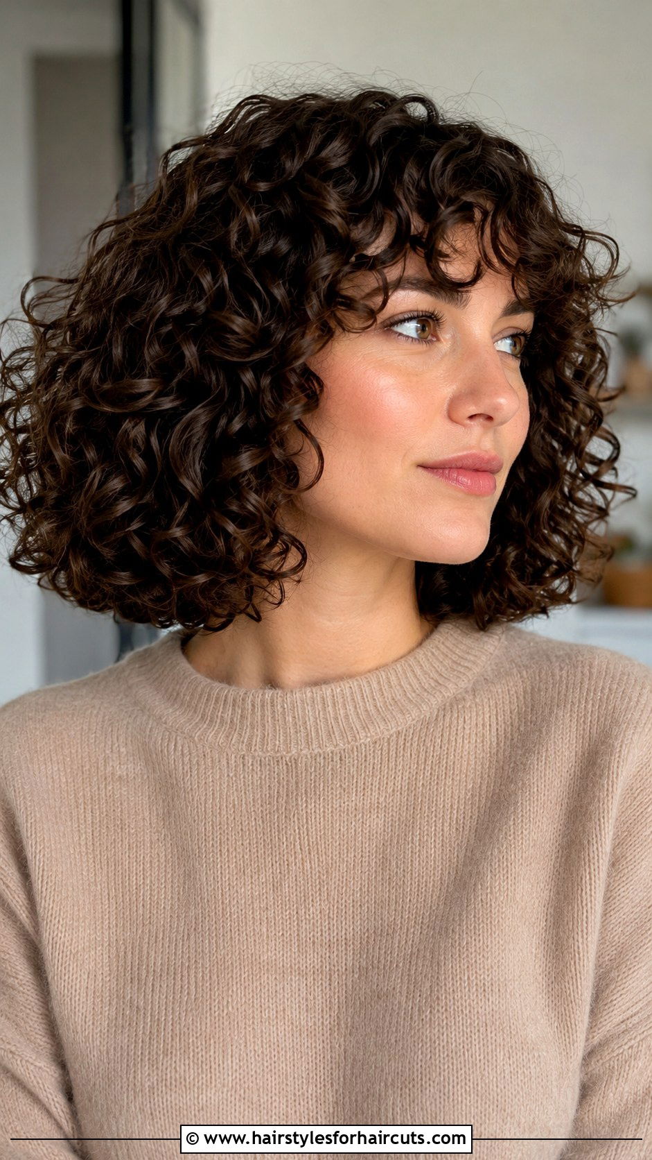 Blunt Cut Shoulder Length Curly Hair - 25 haircuts for shoulder length curly hair - 25 haircuts for shoulder length curly hair