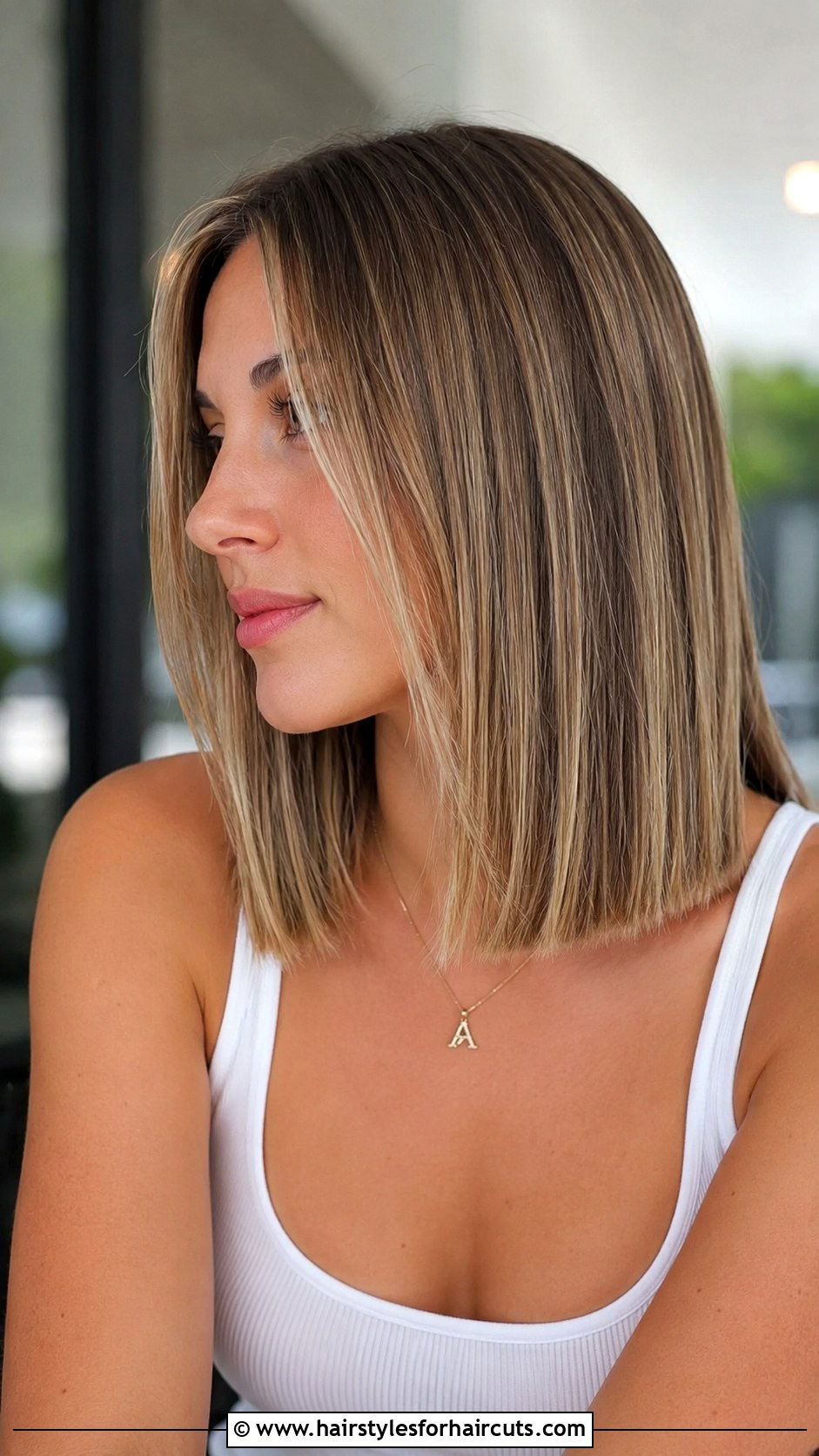 Blunt Cut With Babylights - 25 blunt haircuts for thick hair - 25 blunt haircuts for thick hair