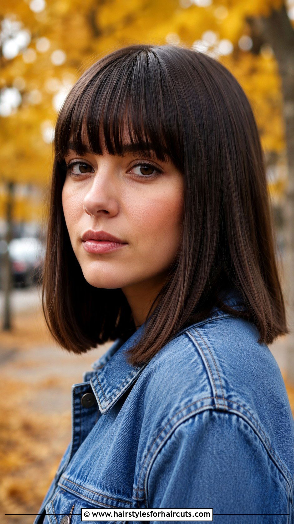 Blunt Cut With Bangs - 25 blunt haircuts - 25 blunt haircuts