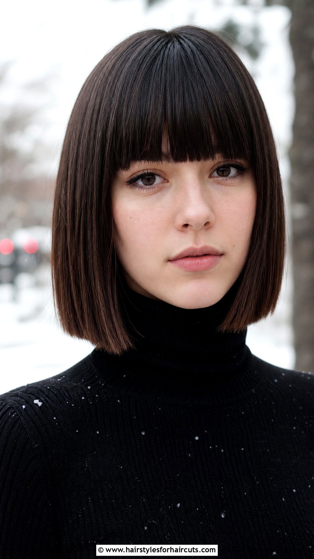 Blunt Cut With Bangs - 25 free haircuts - 25 free haircuts