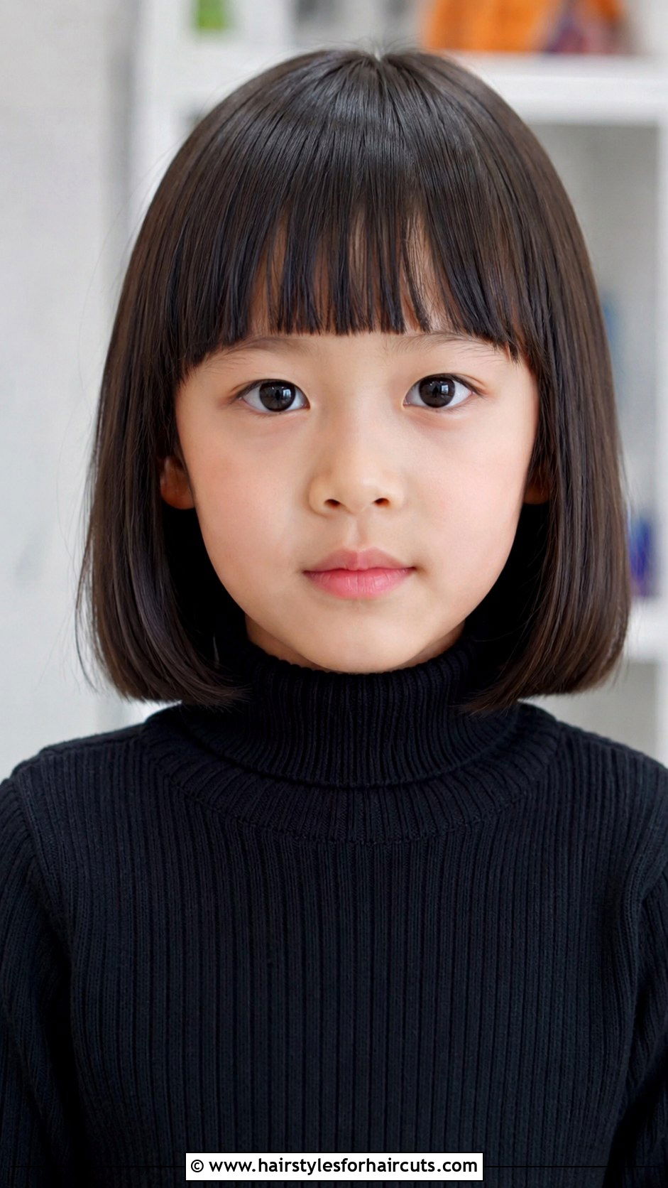 Blunt Cut With Bangs For Kids - 25 good haircuts for kids - 25 good haircuts for kids