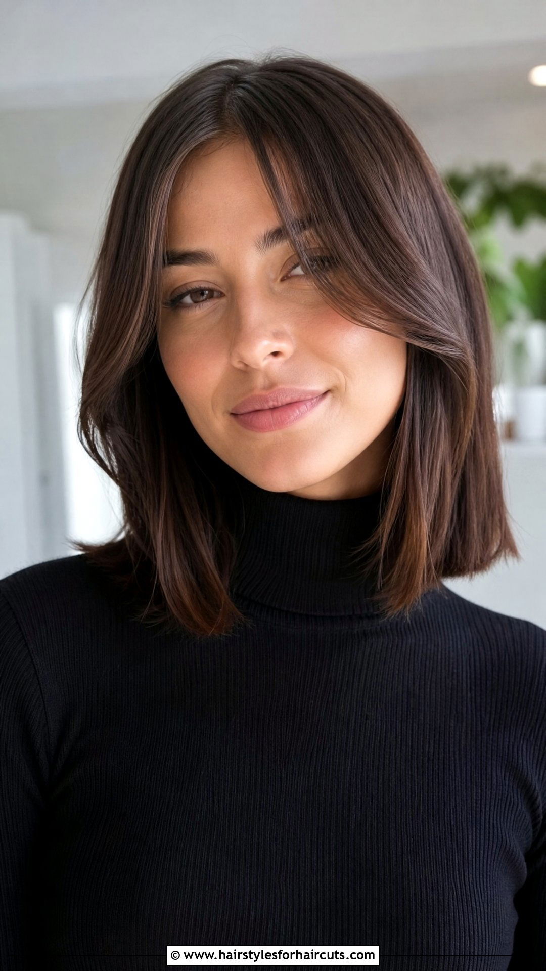 Blunt Cut With Front Layers - 25 front layer haircuts - 25 front layer haircuts